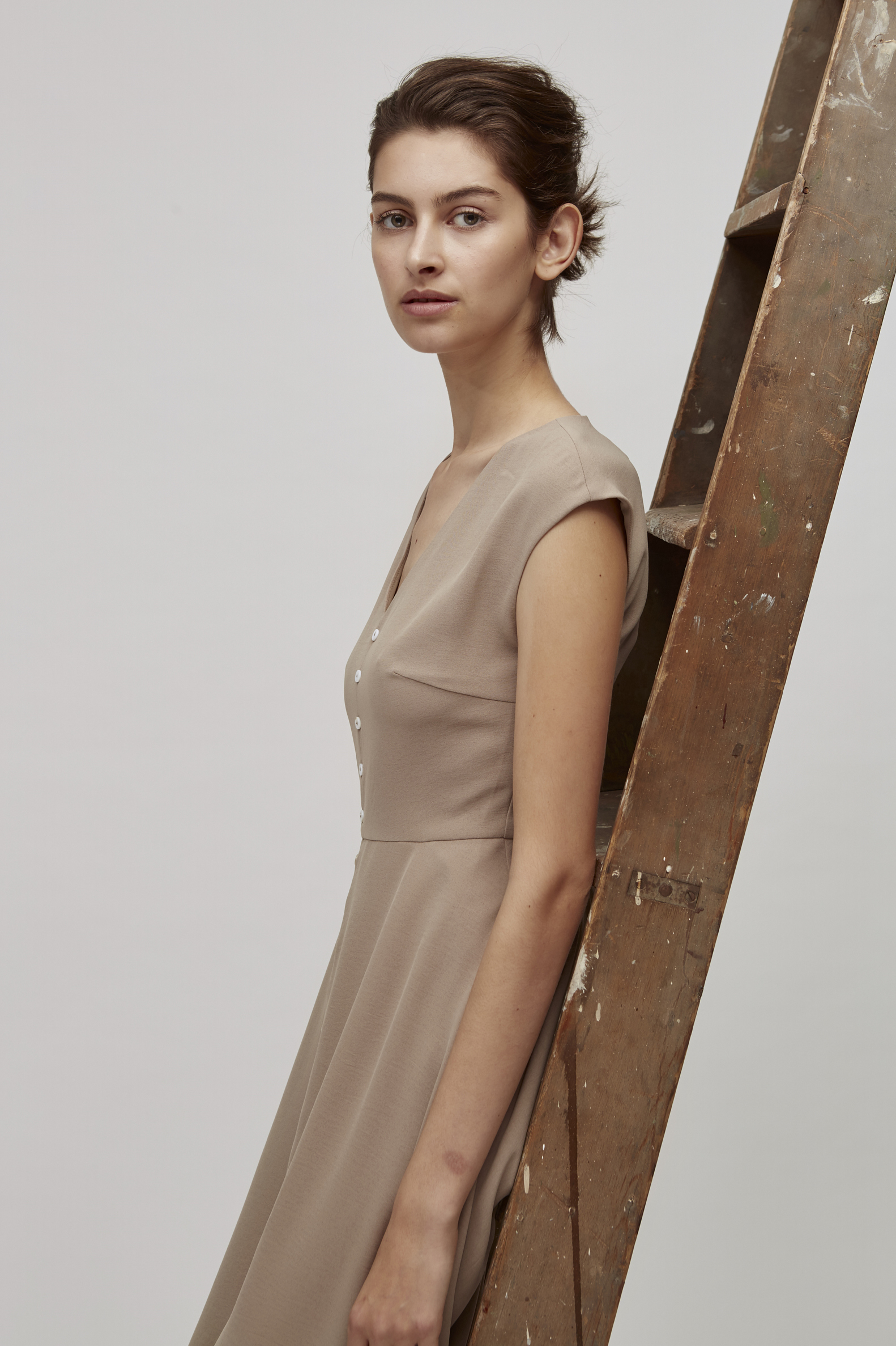 Button-Down Maxi Dress
