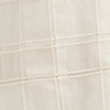 White Textured Check