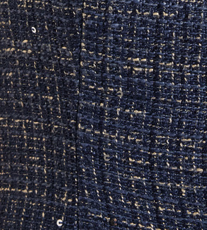 Navy Tweed
